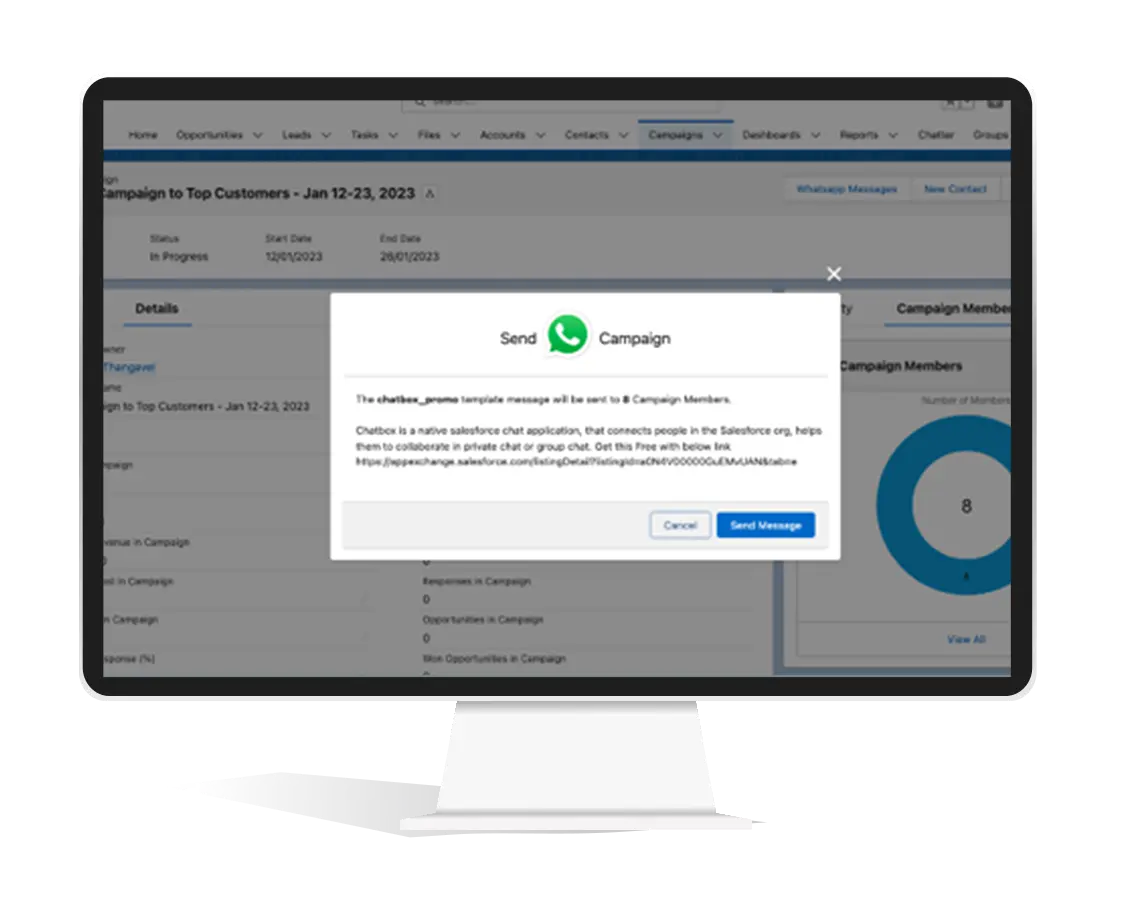 Salesforce Service Cloud WhatsApp